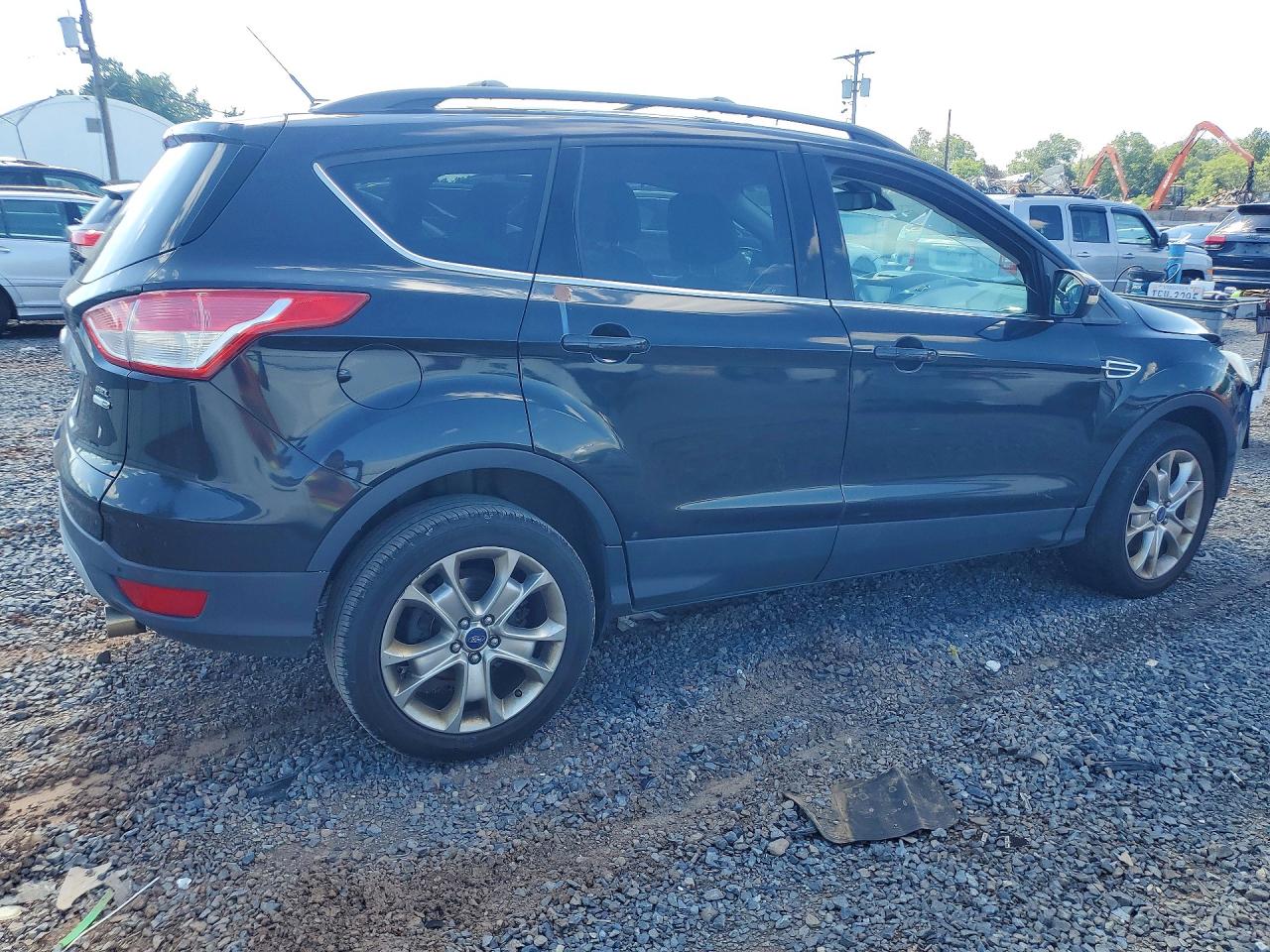 2013 Ford Escape Sel Black vin: 1FMCU9HX4DUC40038