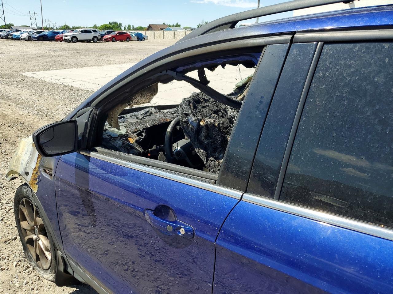 2013 Ford Escape Sel Blue vin: 1FMCU9HX5DUA24327