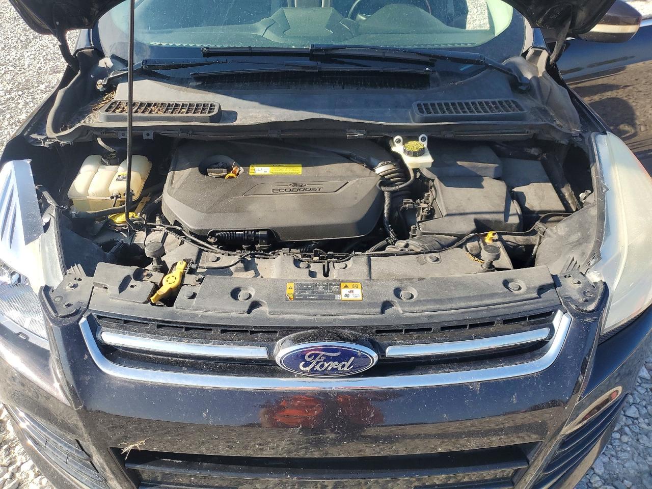 2013 Ford Escape Sel Black vin: 1FMCU9HX5DUD57000