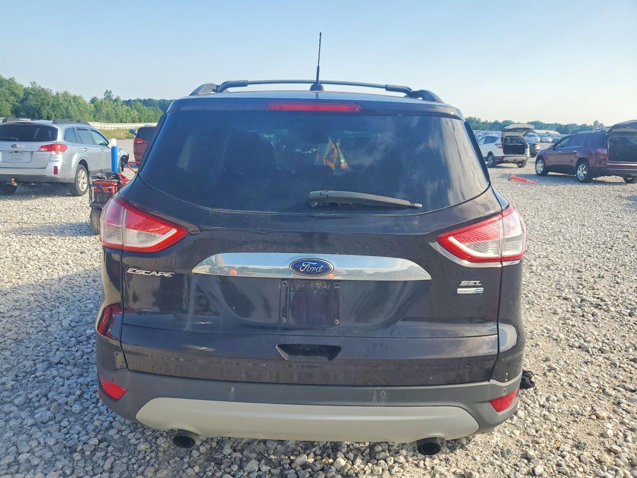 2013 Ford Escape Sel Black vin: 1FMCU9HX5DUD57000