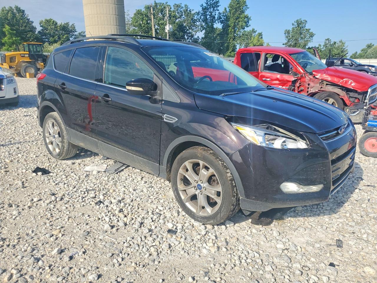 2013 Ford Escape Sel Black vin: 1FMCU9HX5DUD57000