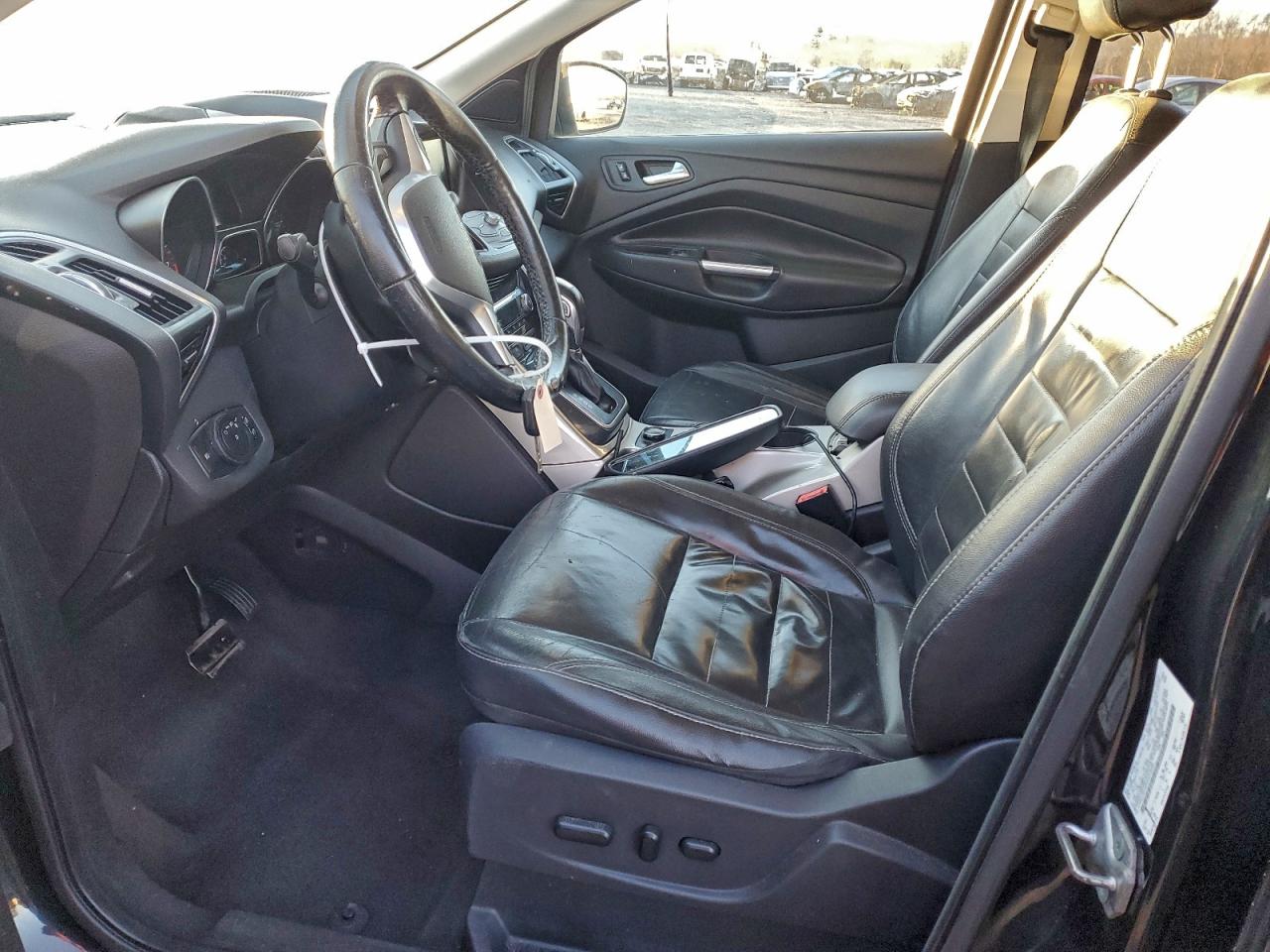 2013 Ford Escape Sel Черный vin: 1FMCU9HX5DUD72080