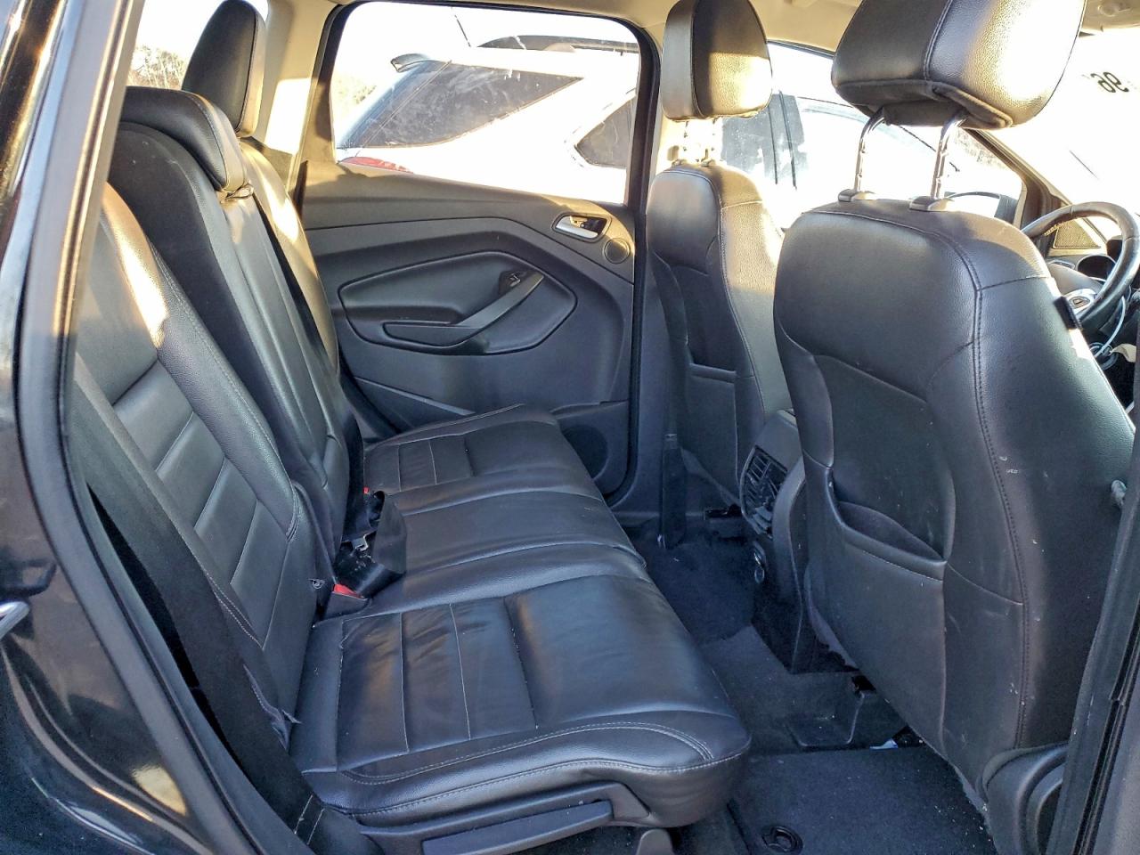 2013 Ford Escape Sel Черный vin: 1FMCU9HX5DUD72080