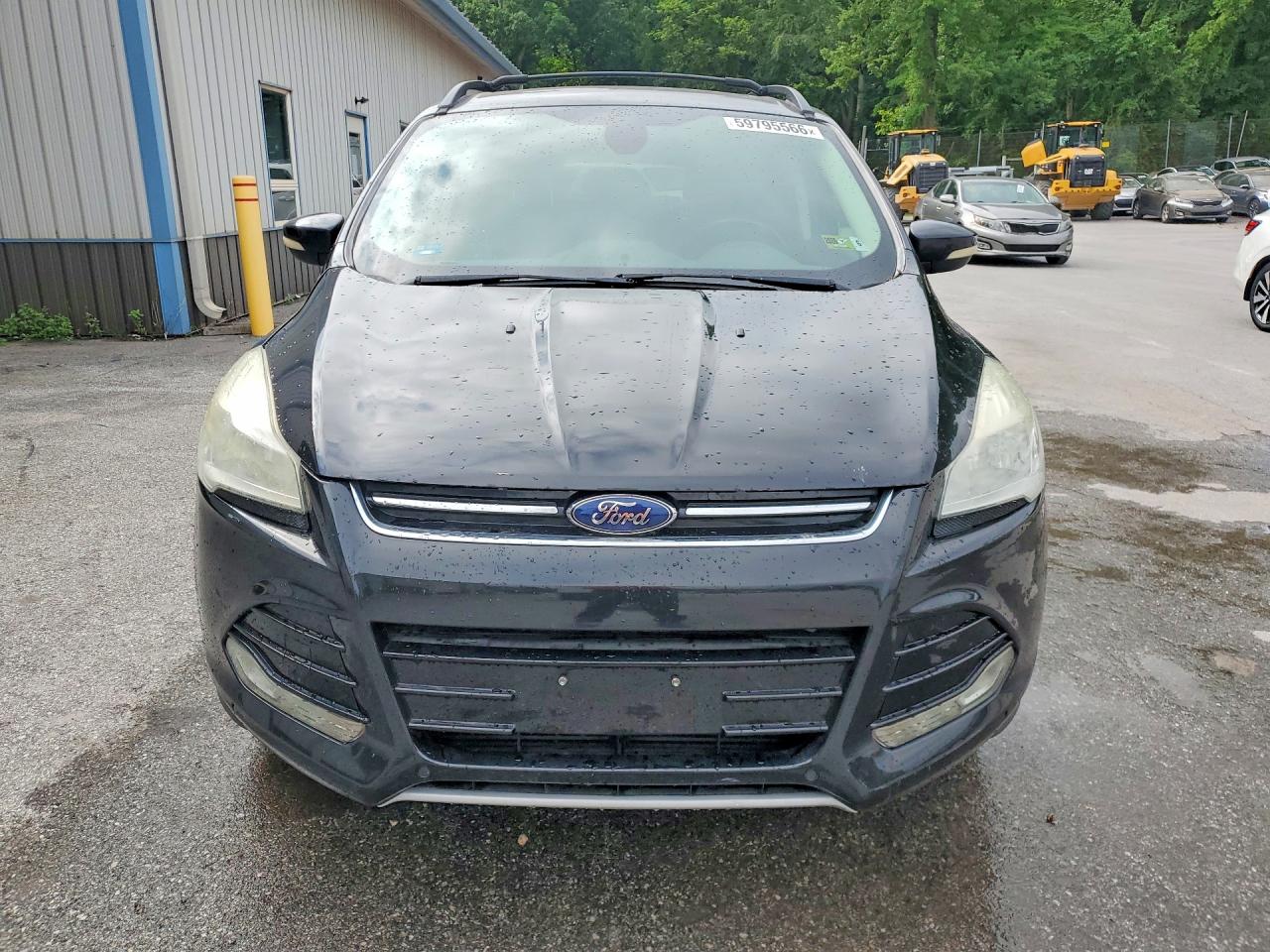 2013 Ford Escape Sel Black vin: 1FMCU9HX6DUB21634