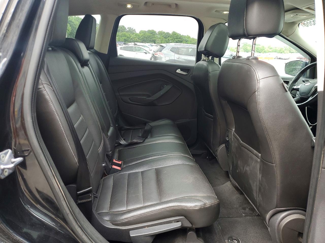 2013 Ford Escape Sel Black vin: 1FMCU9HX6DUB21634