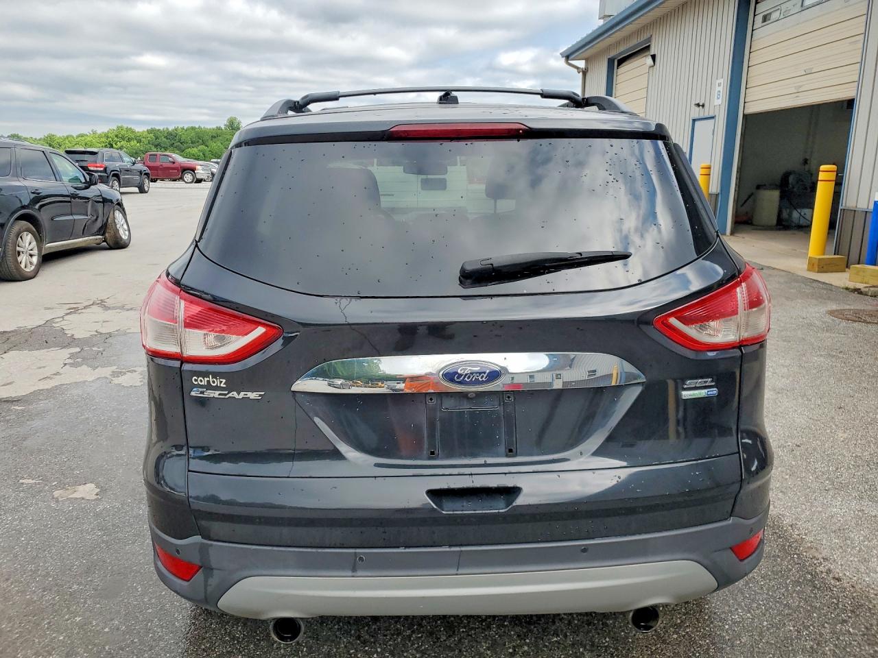 2013 Ford Escape Sel Black vin: 1FMCU9HX6DUB21634