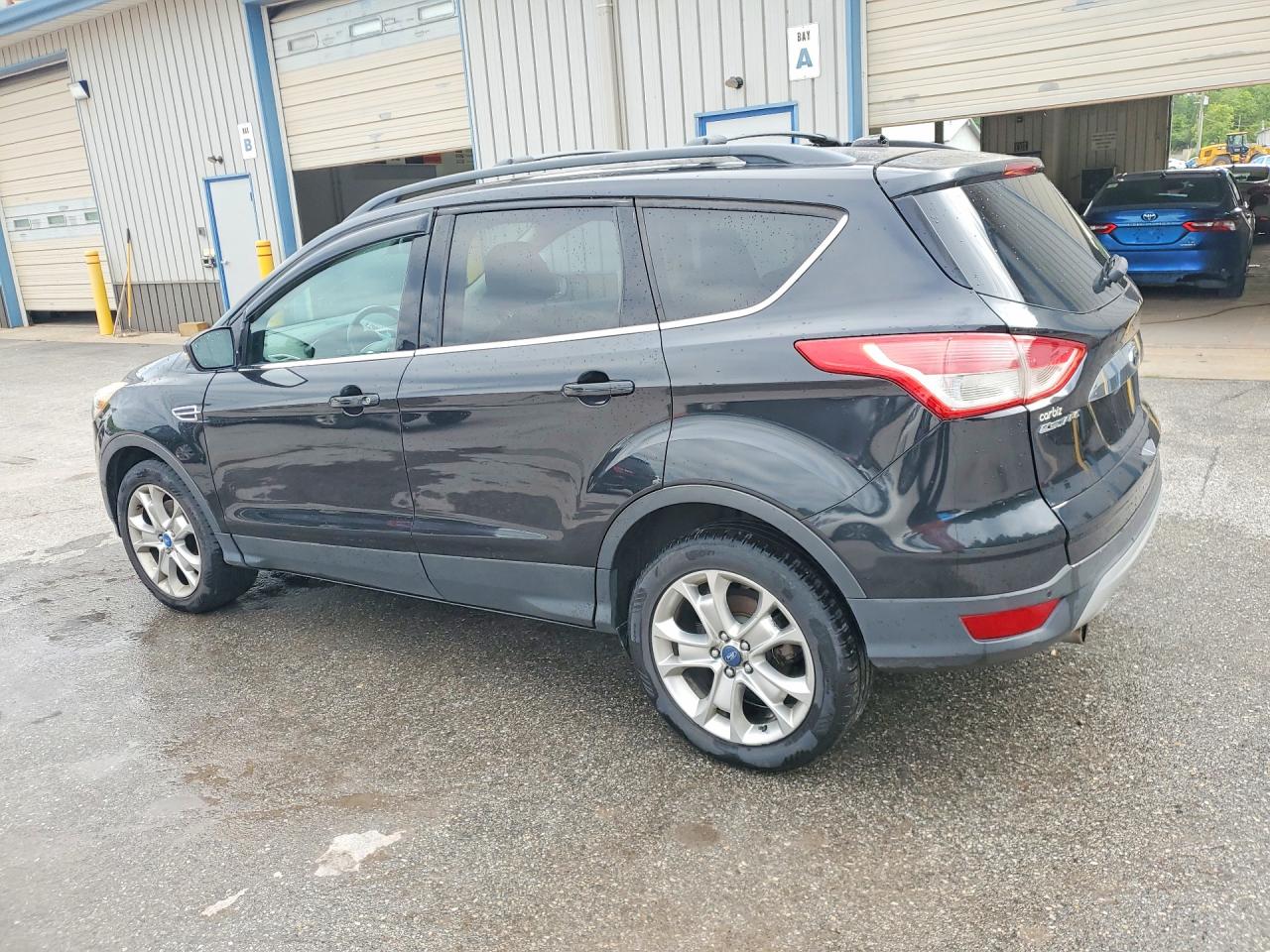 2013 Ford Escape Sel Black vin: 1FMCU9HX6DUB21634