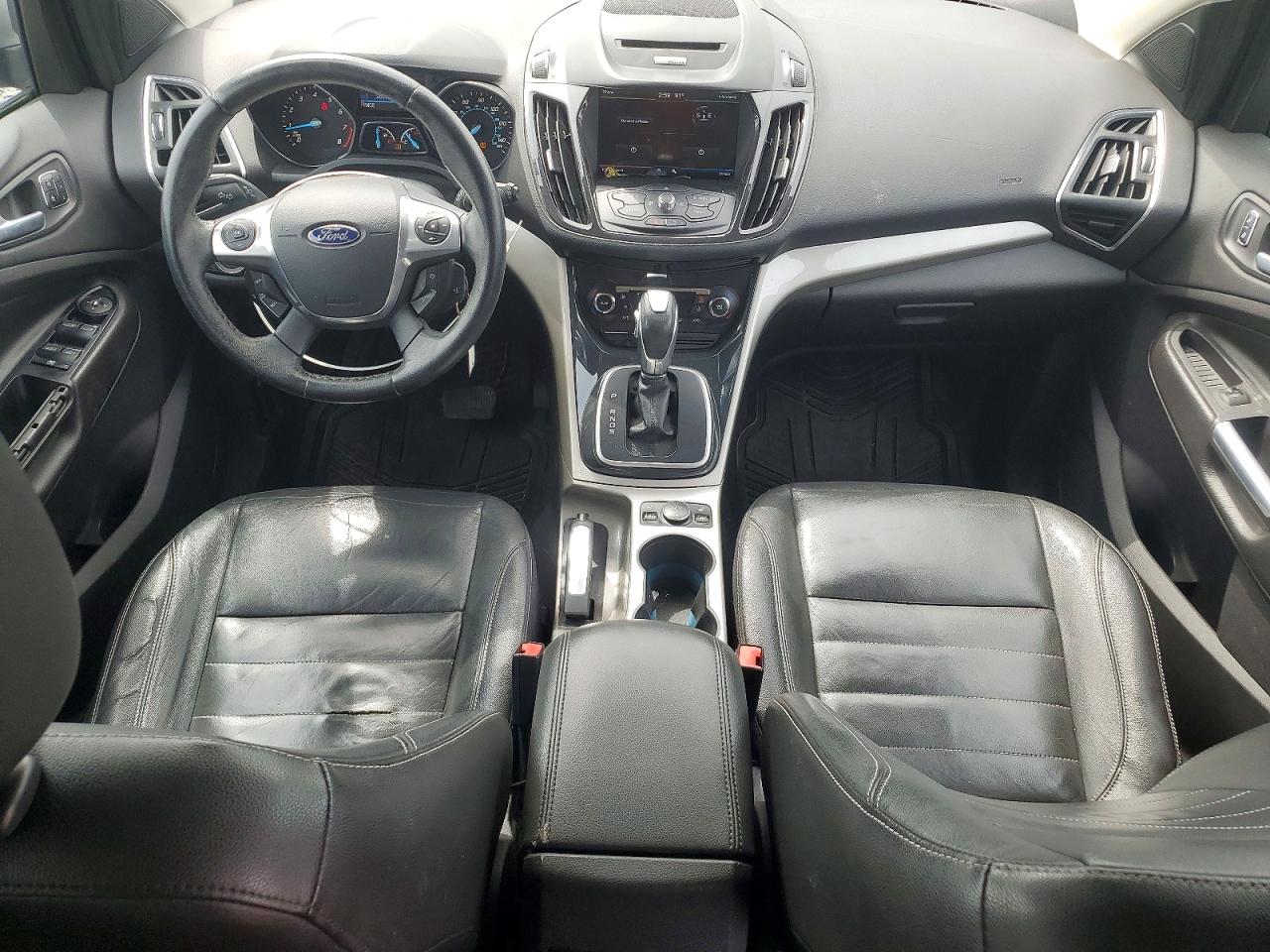 2013 Ford Escape Sel Silver vin: 1FMCU9HX6DUC63370