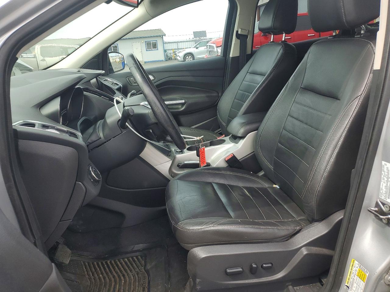 2013 Ford Escape Sel Silver vin: 1FMCU9HX6DUC63370
