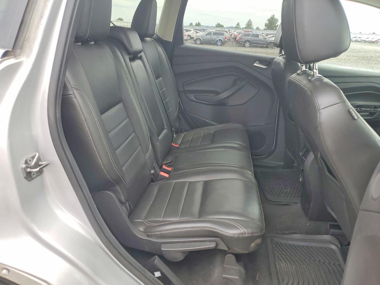 2013 Ford Escape Sel Silver vin: 1FMCU9HX6DUC63370