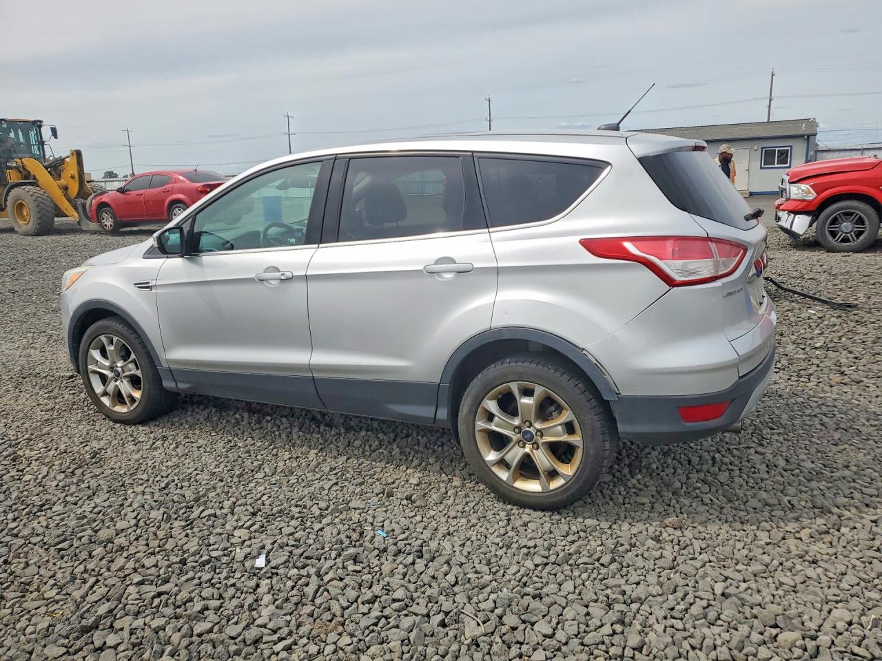2013 Ford Escape Sel Silver vin: 1FMCU9HX6DUC63370