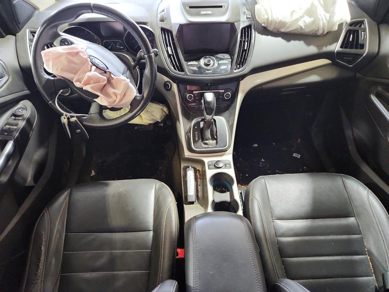 2013 Ford Escape Sel Gray vin: 1FMCU9HX6DUD30761