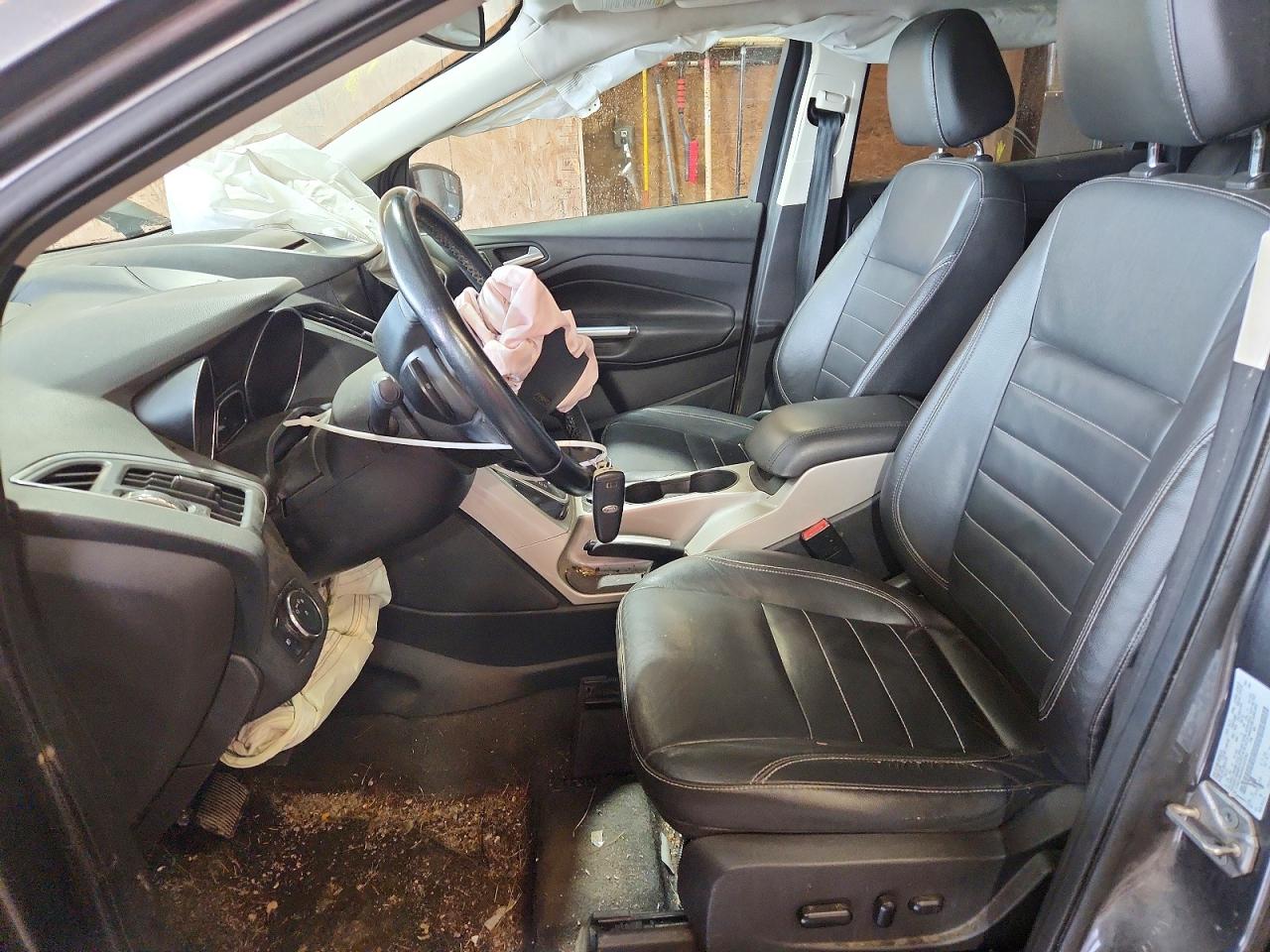 2013 Ford Escape Sel Gray vin: 1FMCU9HX6DUD30761