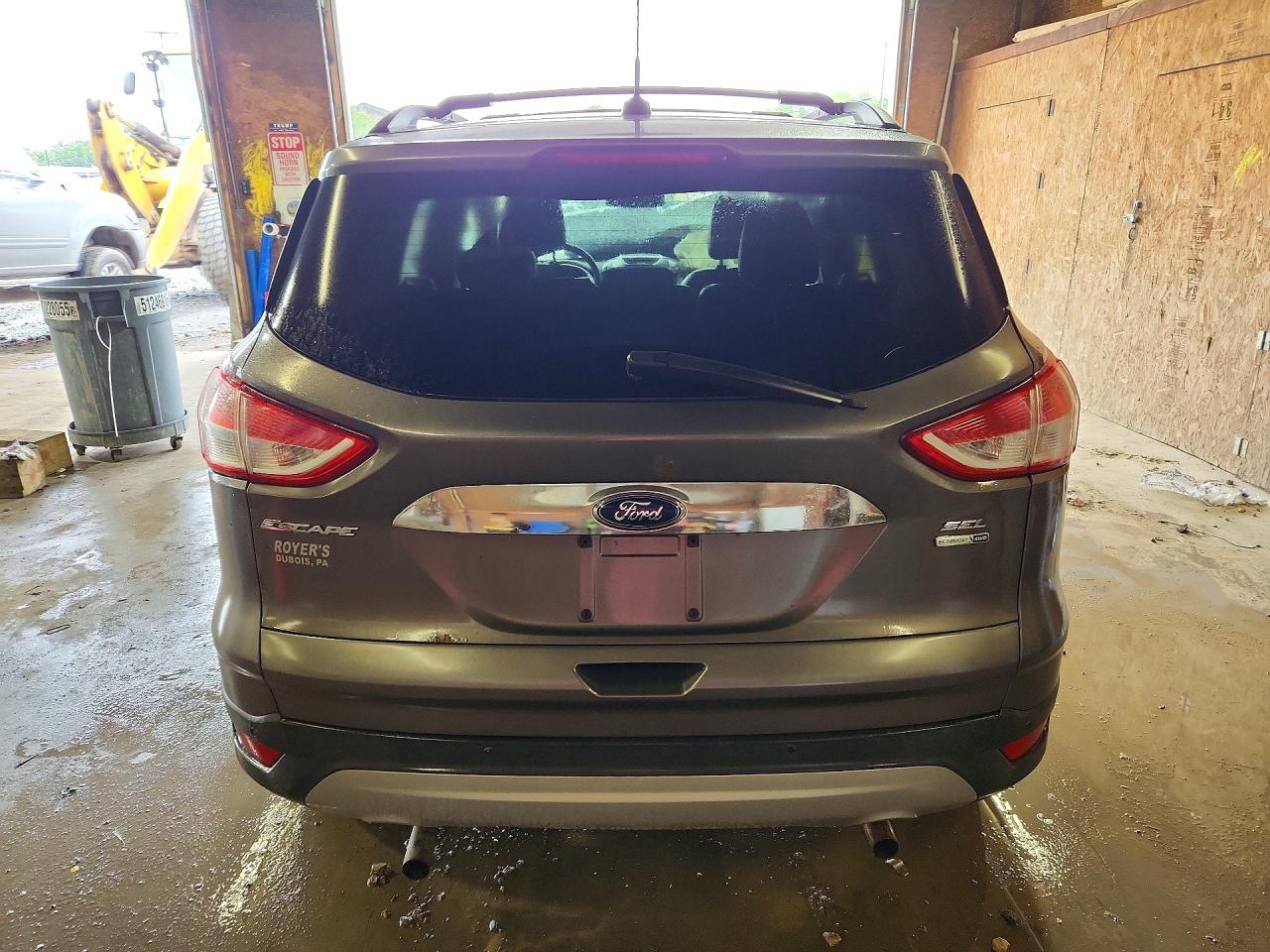 2013 Ford Escape Sel Gray vin: 1FMCU9HX6DUD30761