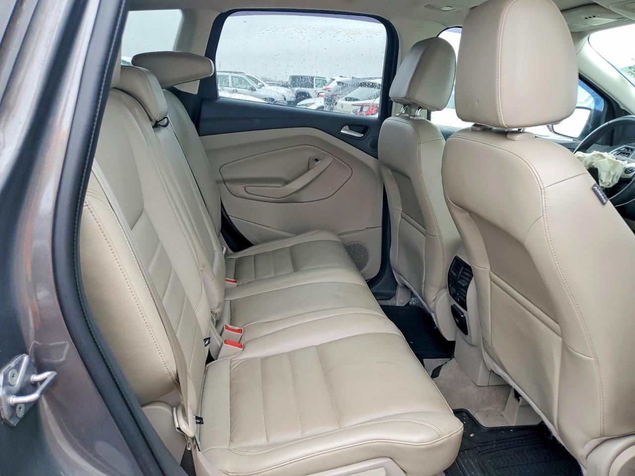 2013 Ford Escape Sel Gray vin: 1FMCU9HX7DUA28038