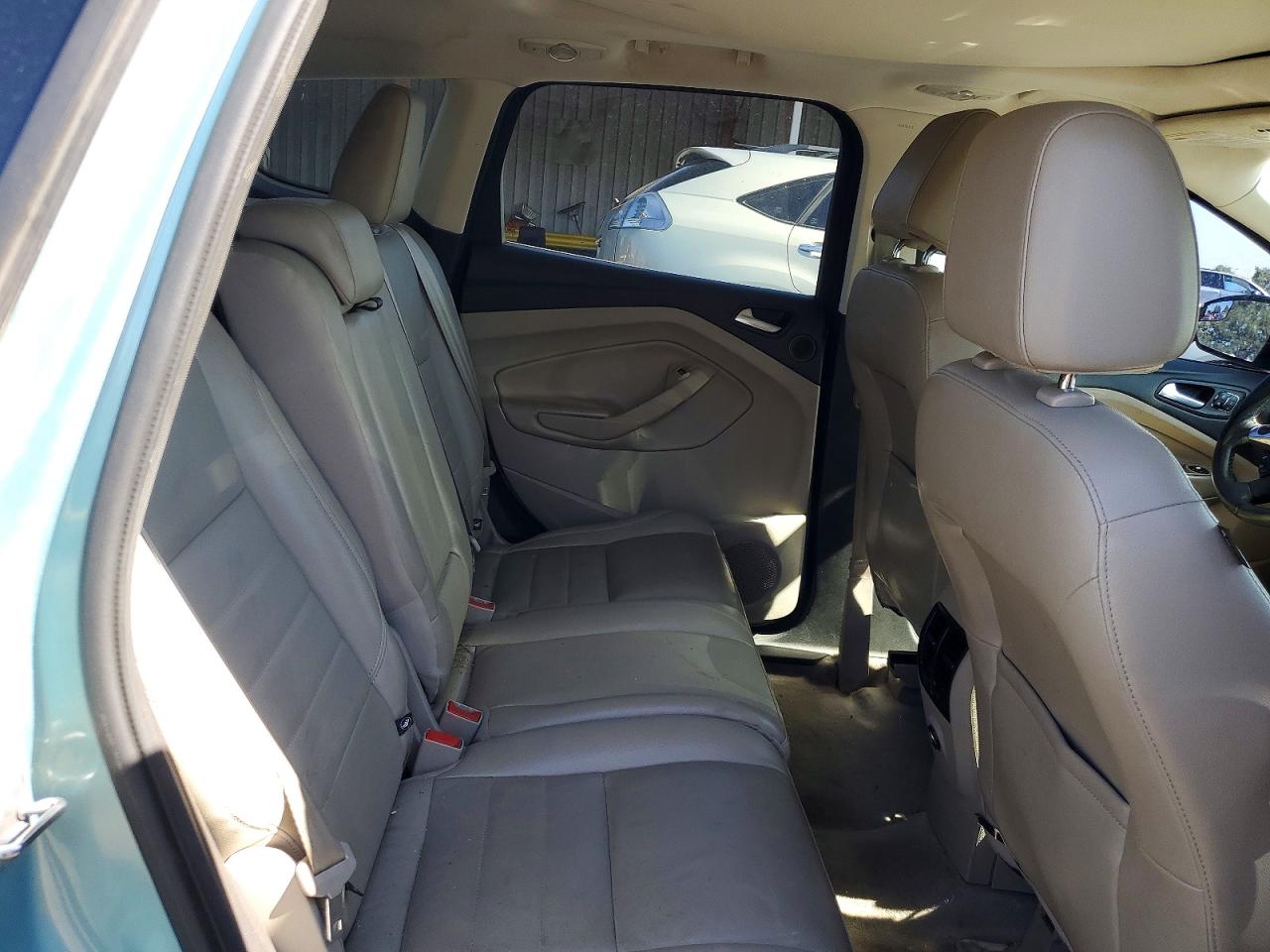 2013 Ford Escape Sel Turquoise vin: 1FMCU9HX7DUB55243