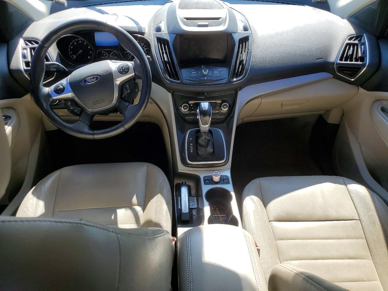 2013 Ford Escape Sel Turquoise vin: 1FMCU9HX7DUB55243