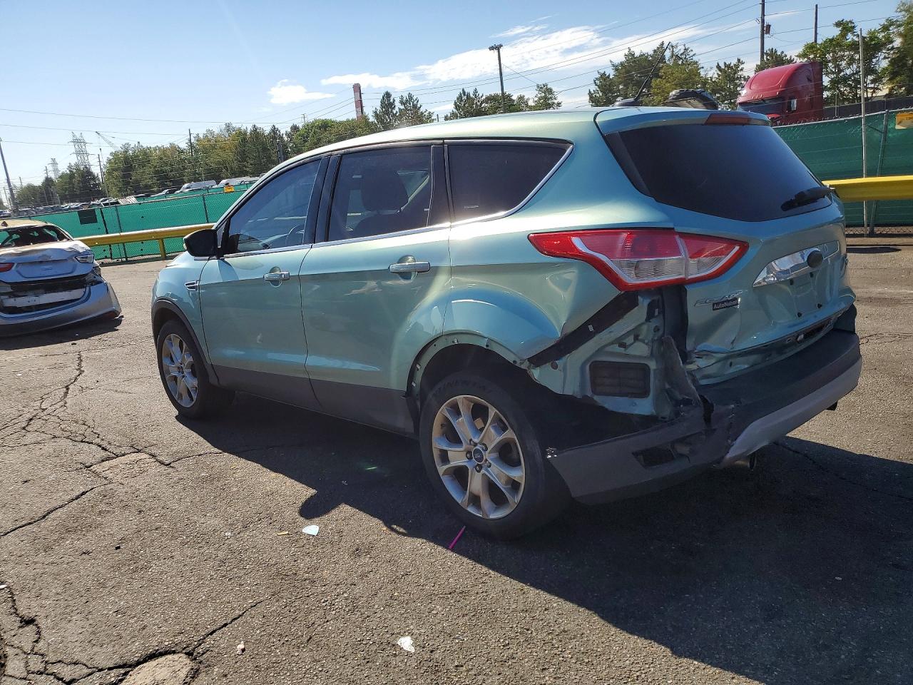 2013 Ford Escape Sel Turquoise vin: 1FMCU9HX7DUB55243