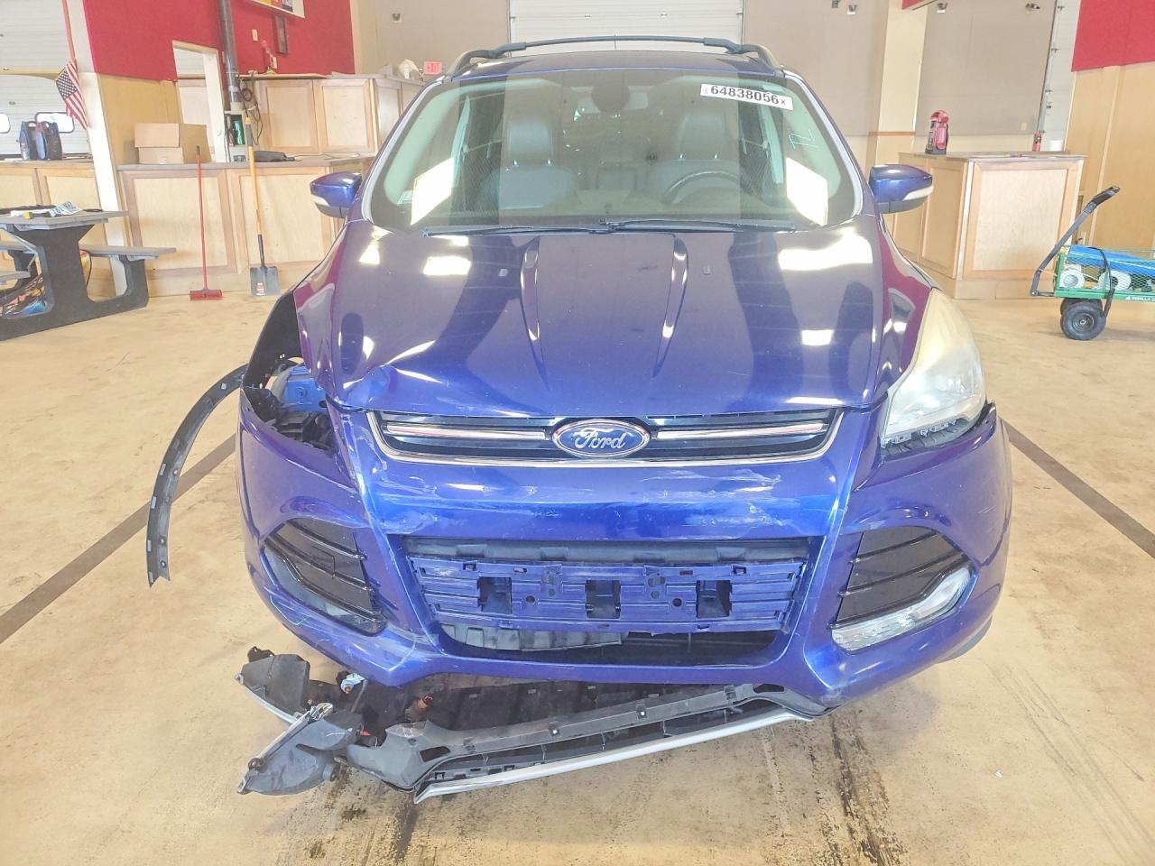 2013 Ford Escape Sel Синий vin: 1FMCU9HX7DUB67862