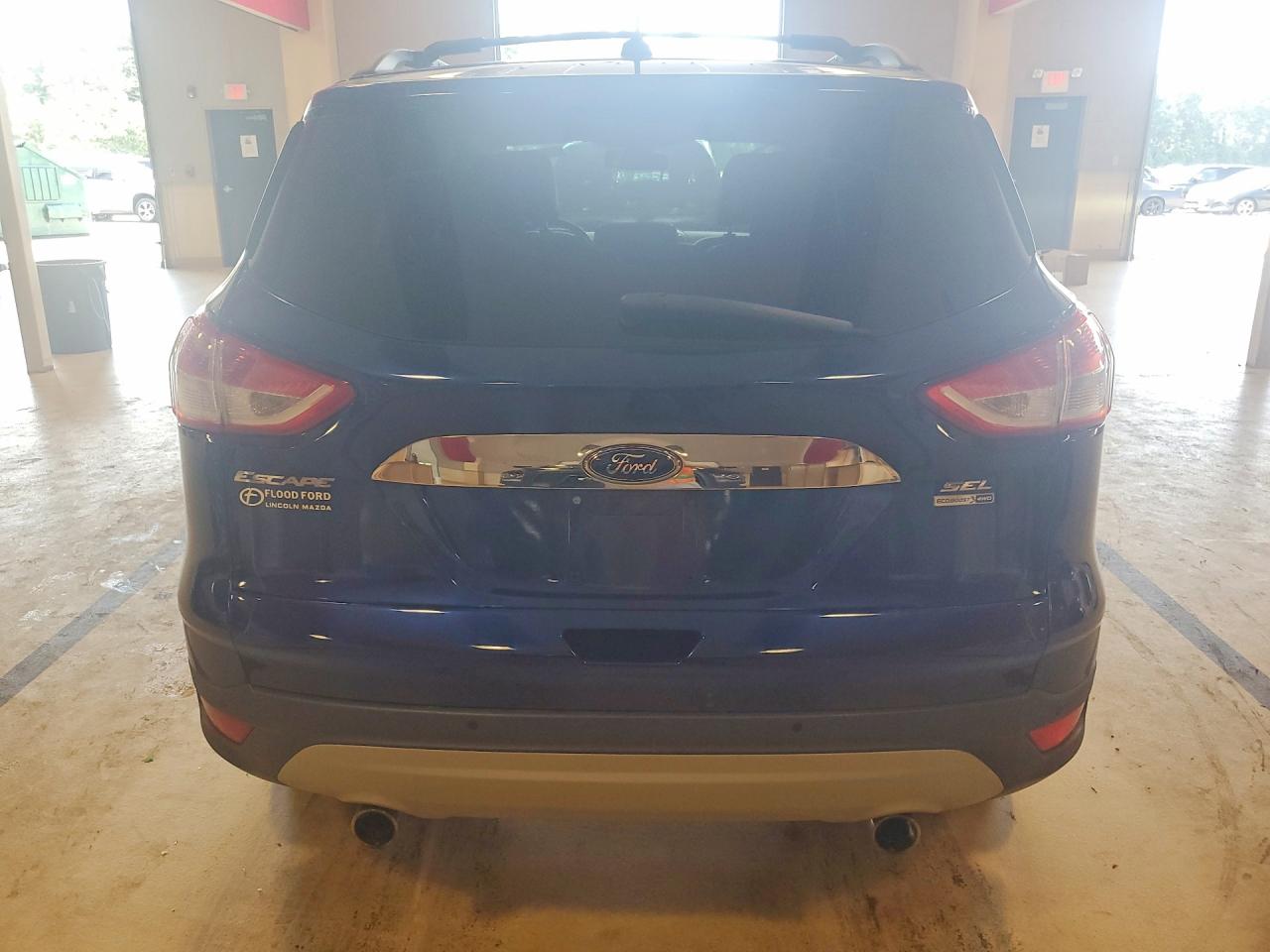 2013 Ford Escape Sel Синий vin: 1FMCU9HX7DUB67862