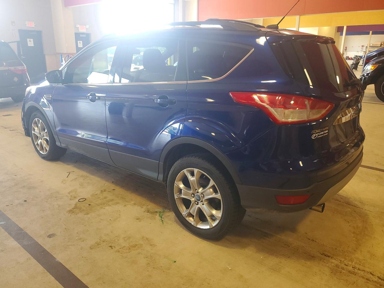 2013 Ford Escape Sel Синий vin: 1FMCU9HX7DUB67862