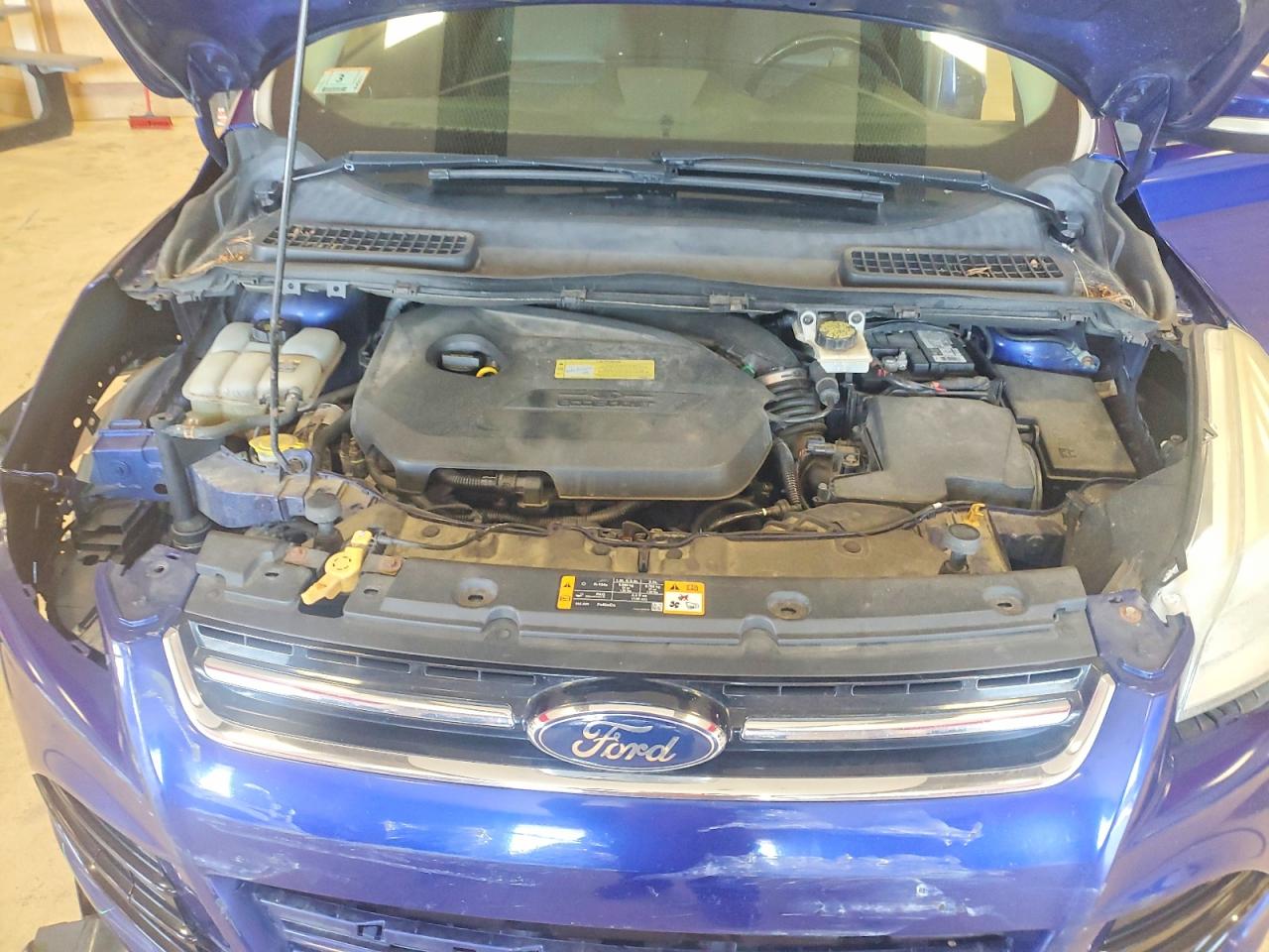 2013 Ford Escape Sel Синий vin: 1FMCU9HX7DUB67862