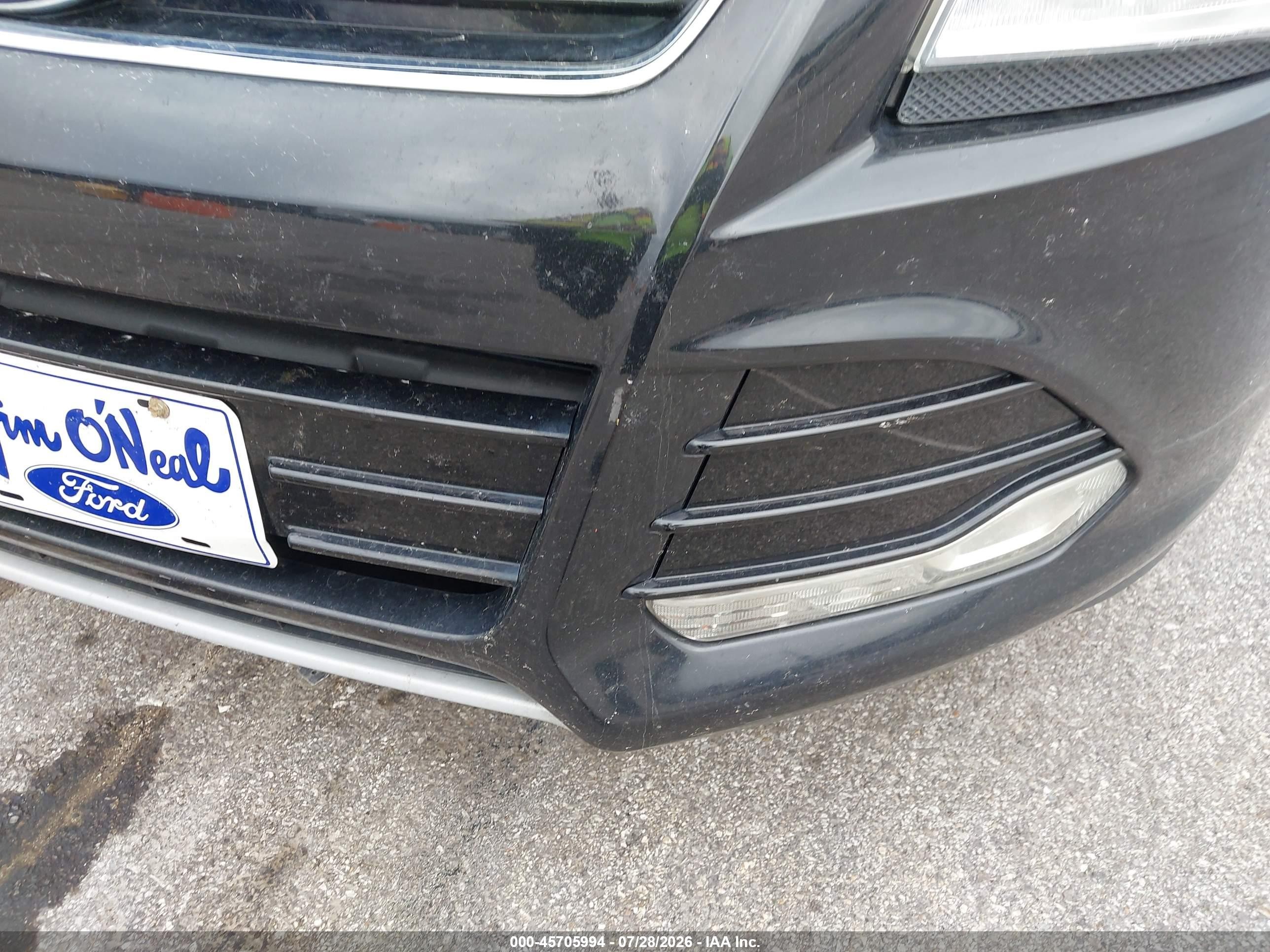 2013 Ford Escape Sel Черный vin: 1FMCU9HX7DUB94107