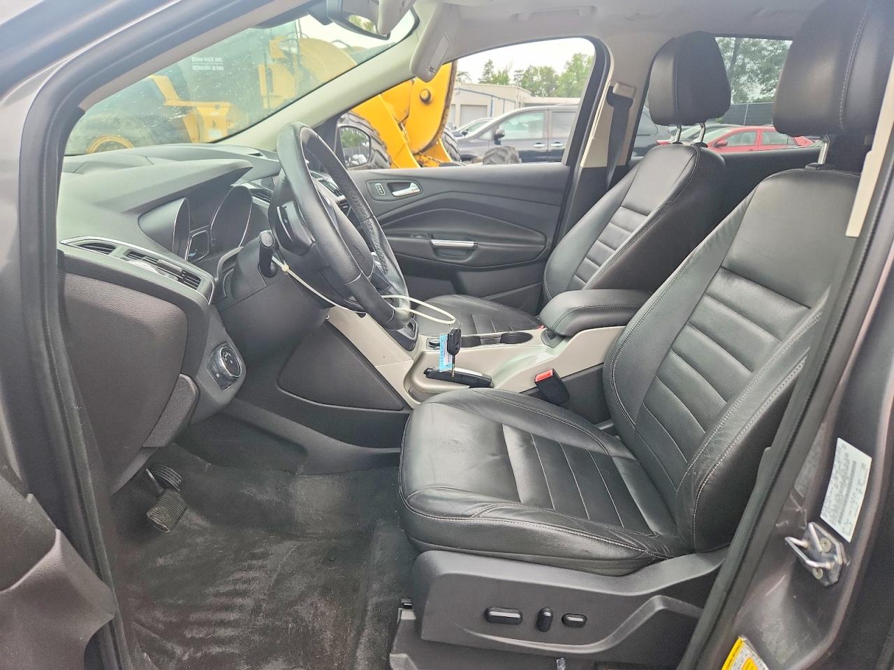 2013 Ford Escape Sel Gray vin: 1FMCU9HX8DUB44039