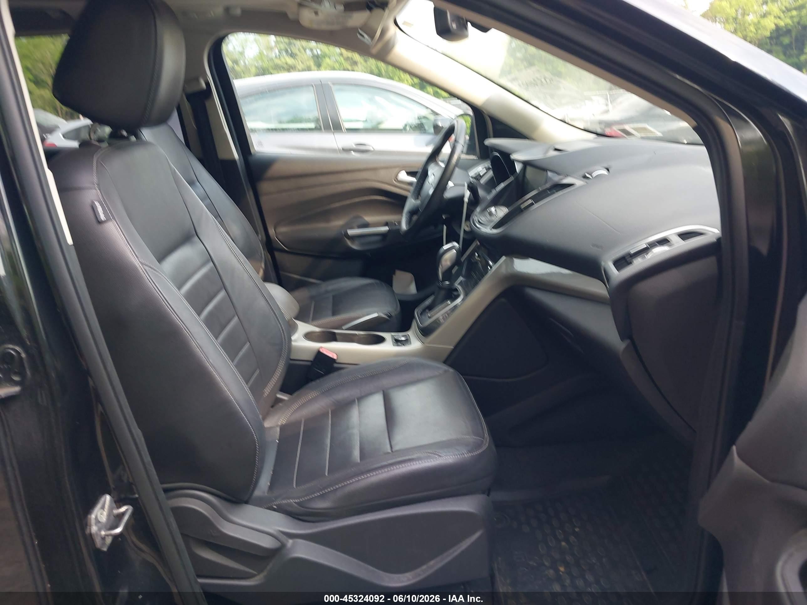 2013 Ford Escape Sel Black vin: 1FMCU9HX9DUB49461