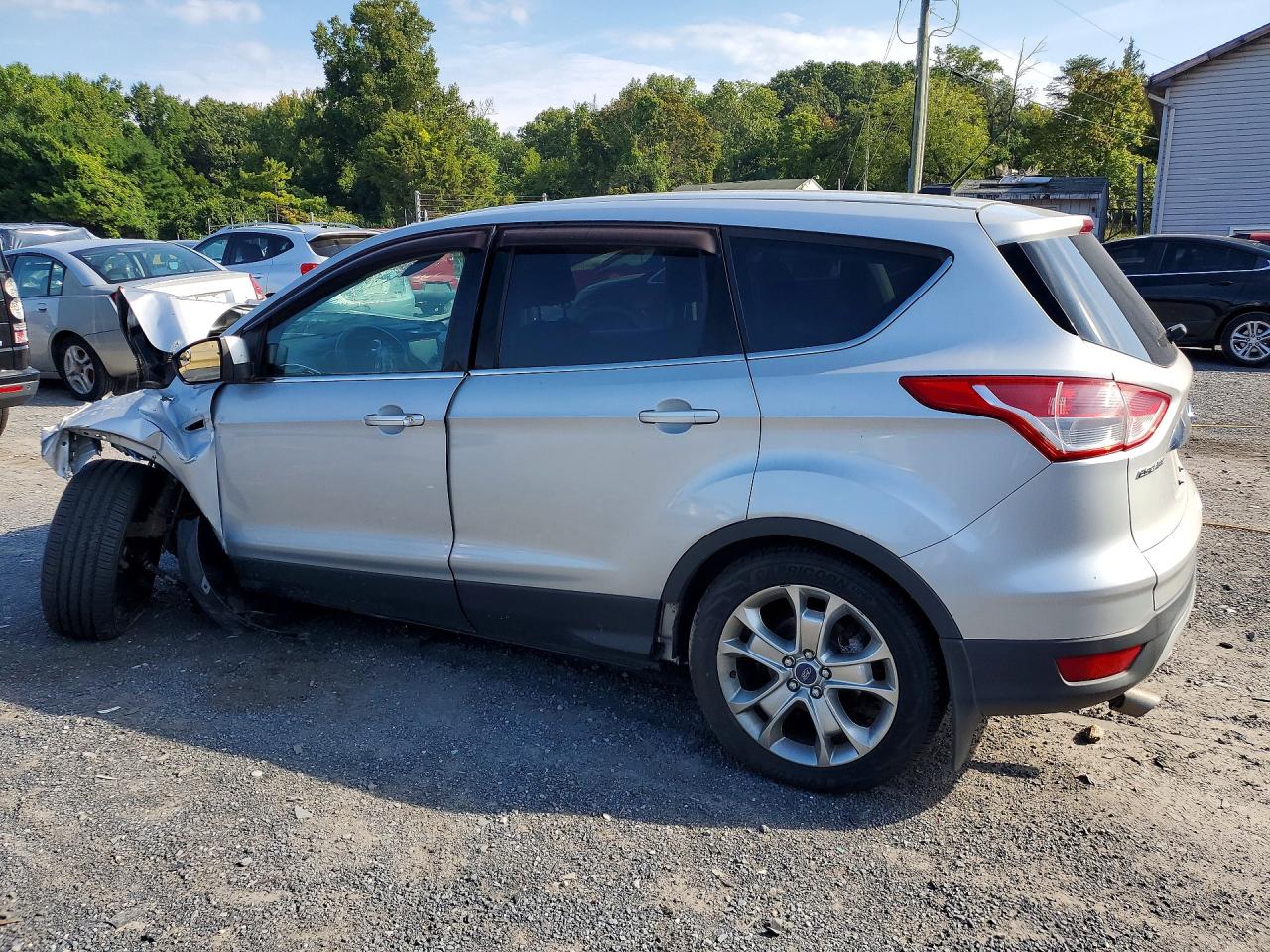 2013 Ford Escape Sel Silver vin: 1FMCU9HX9DUC41069