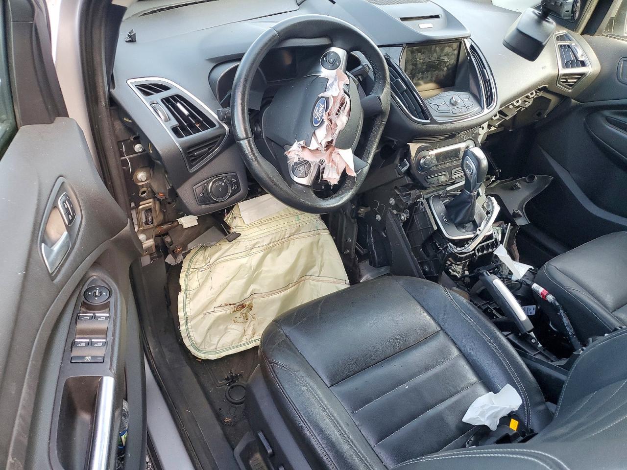 2013 Ford Escape Sel Silver vin: 1FMCU9HX9DUC41069