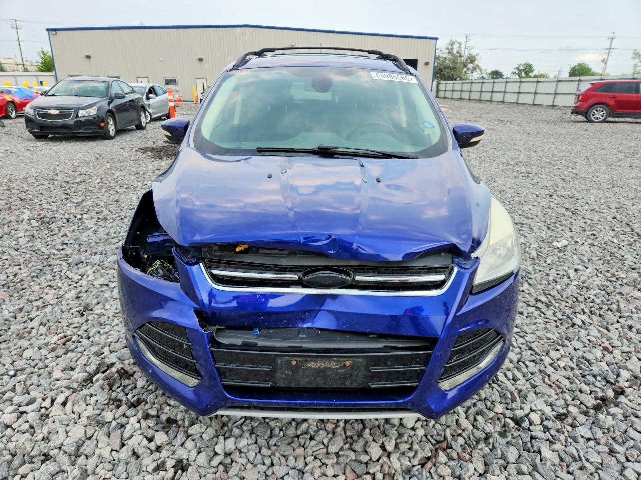 2013 Ford Escape Sel Blue vin: 1FMCU9HX9DUD34223