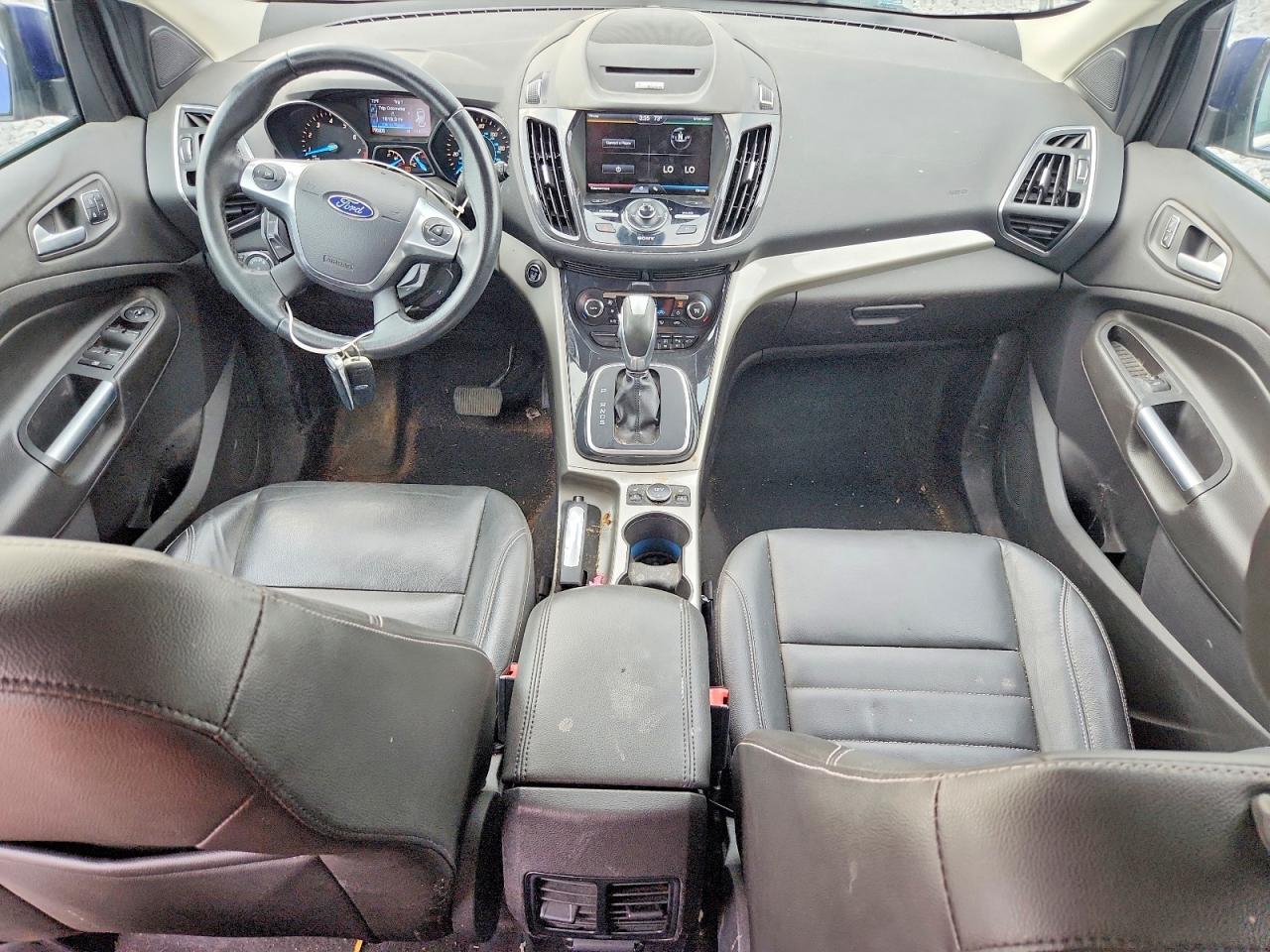 2013 Ford Escape Sel Blue vin: 1FMCU9HX9DUD34223