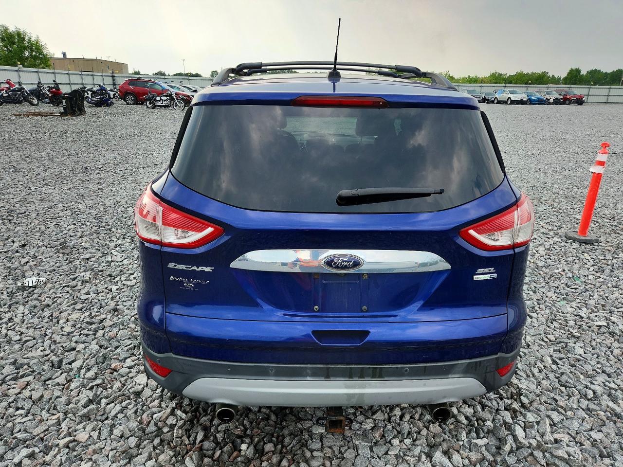 2013 Ford Escape Sel Blue vin: 1FMCU9HX9DUD34223