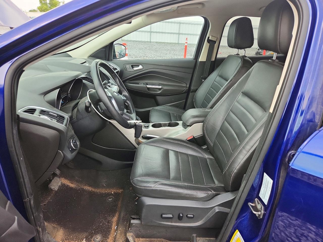 2013 Ford Escape Sel Blue vin: 1FMCU9HX9DUD34223