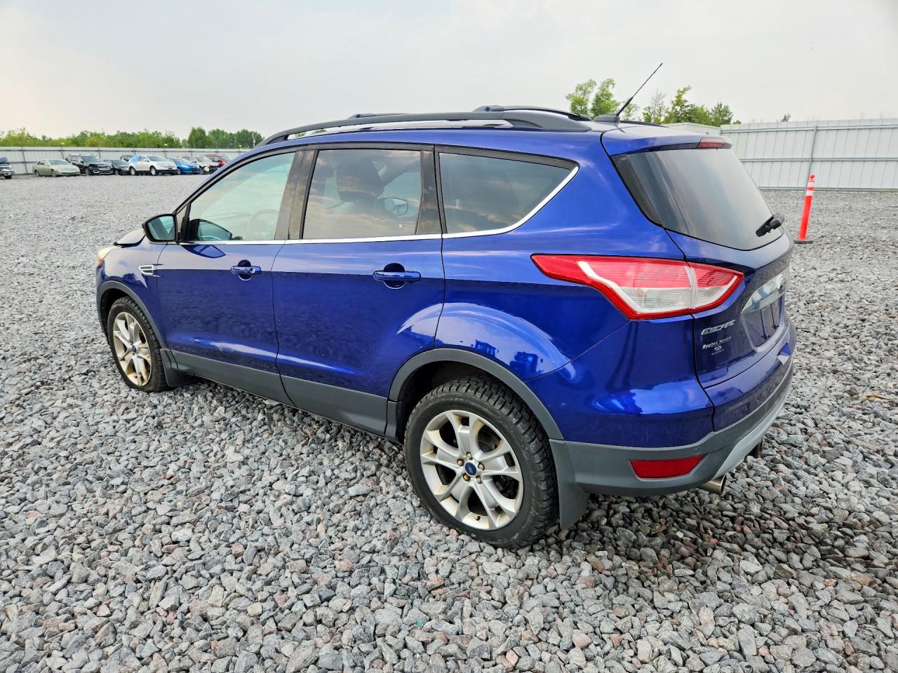 2013 Ford Escape Sel Blue vin: 1FMCU9HX9DUD34223