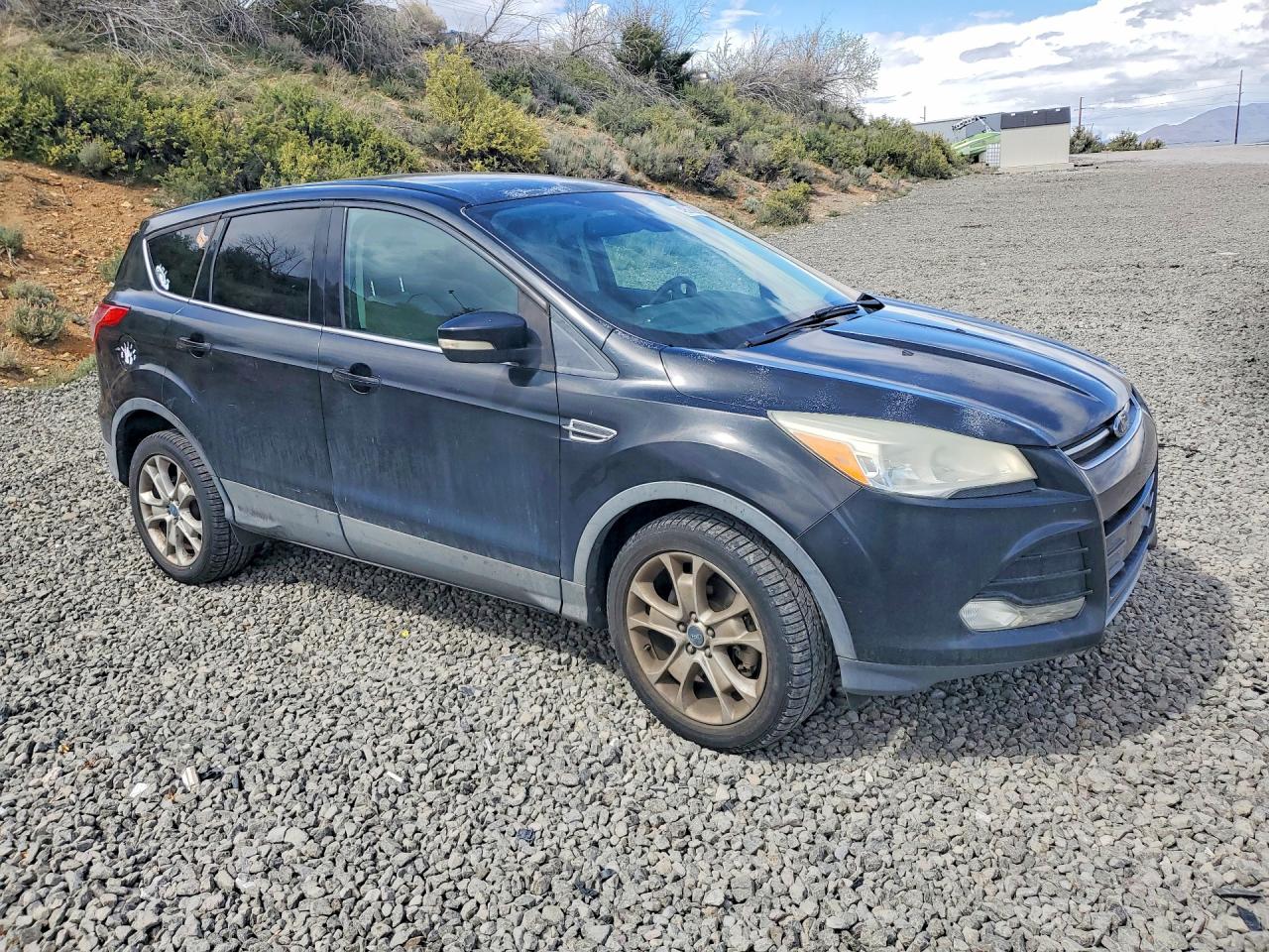 2013 Ford Escape Sel Black vin: 1FMCU9HXXDUB72005