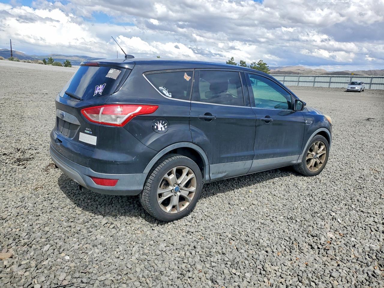2013 Ford Escape Sel Black vin: 1FMCU9HXXDUB72005