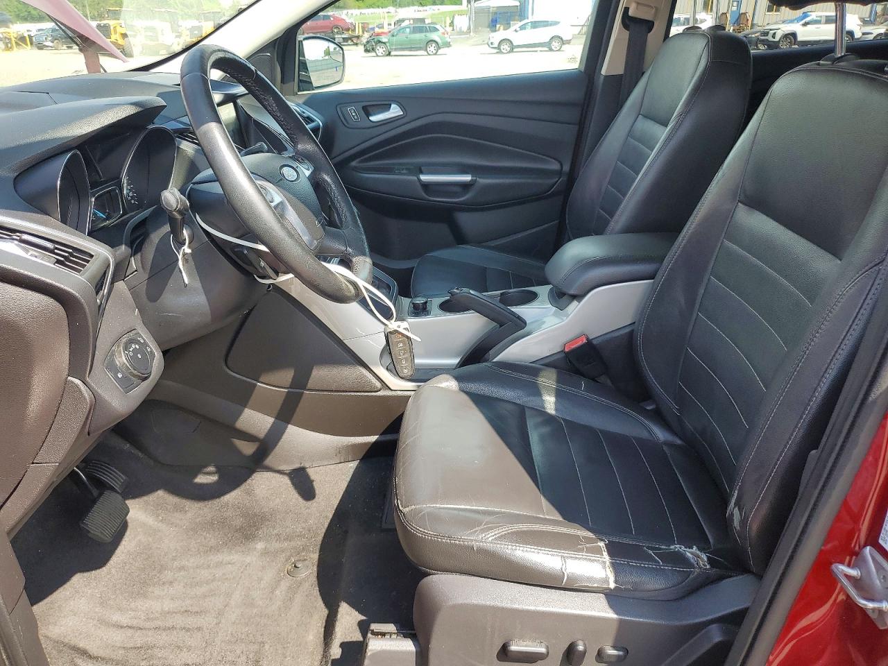 2013 Ford Escape Sel Red vin: 1FMCU9HXXDUC07819