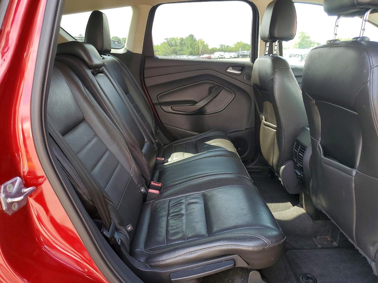 2013 Ford Escape Sel Red vin: 1FMCU9HXXDUC07819