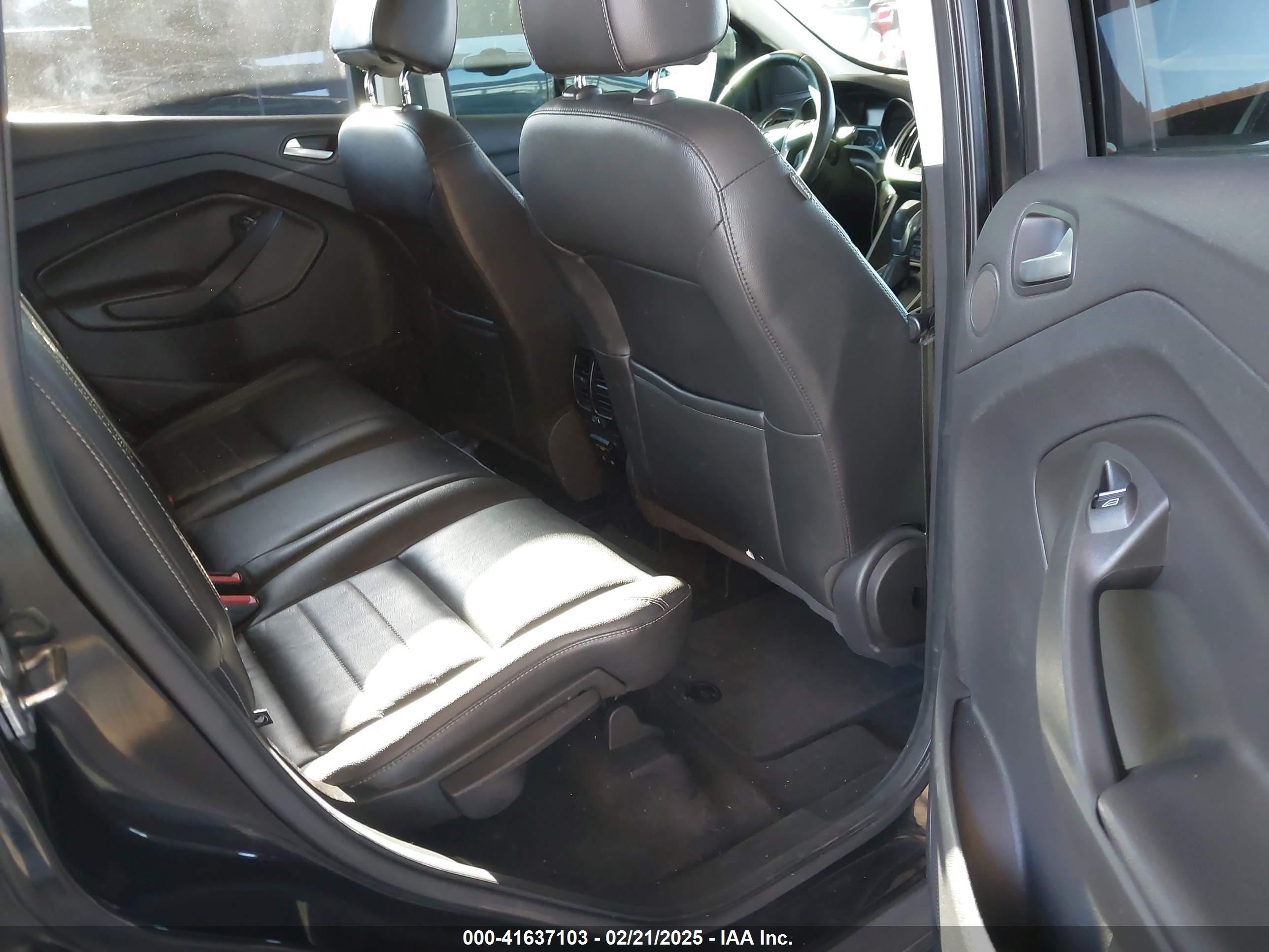 2013 Ford Escape Sel Black vin: 1FMCU9HXXDUC92113