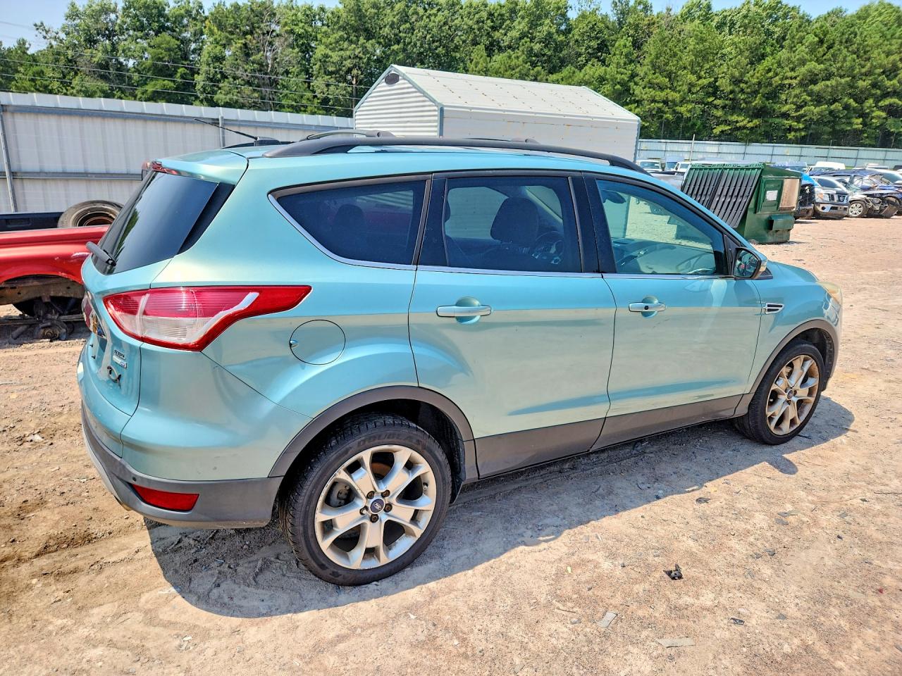 2013 Ford Escape Sel Blue vin: 1FMCU9HXXDUD63181