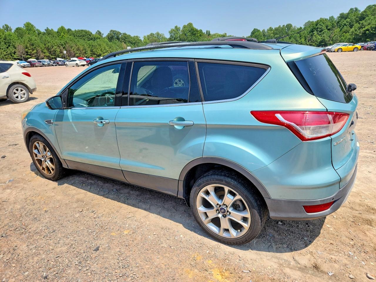 2013 Ford Escape Sel Blue vin: 1FMCU9HXXDUD63181