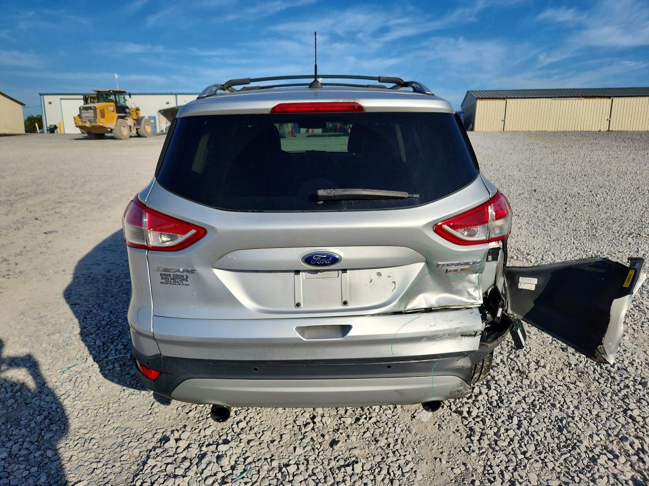 2013 Ford Escape Titanium Silver vin: 1FMCU9J90DUA57263