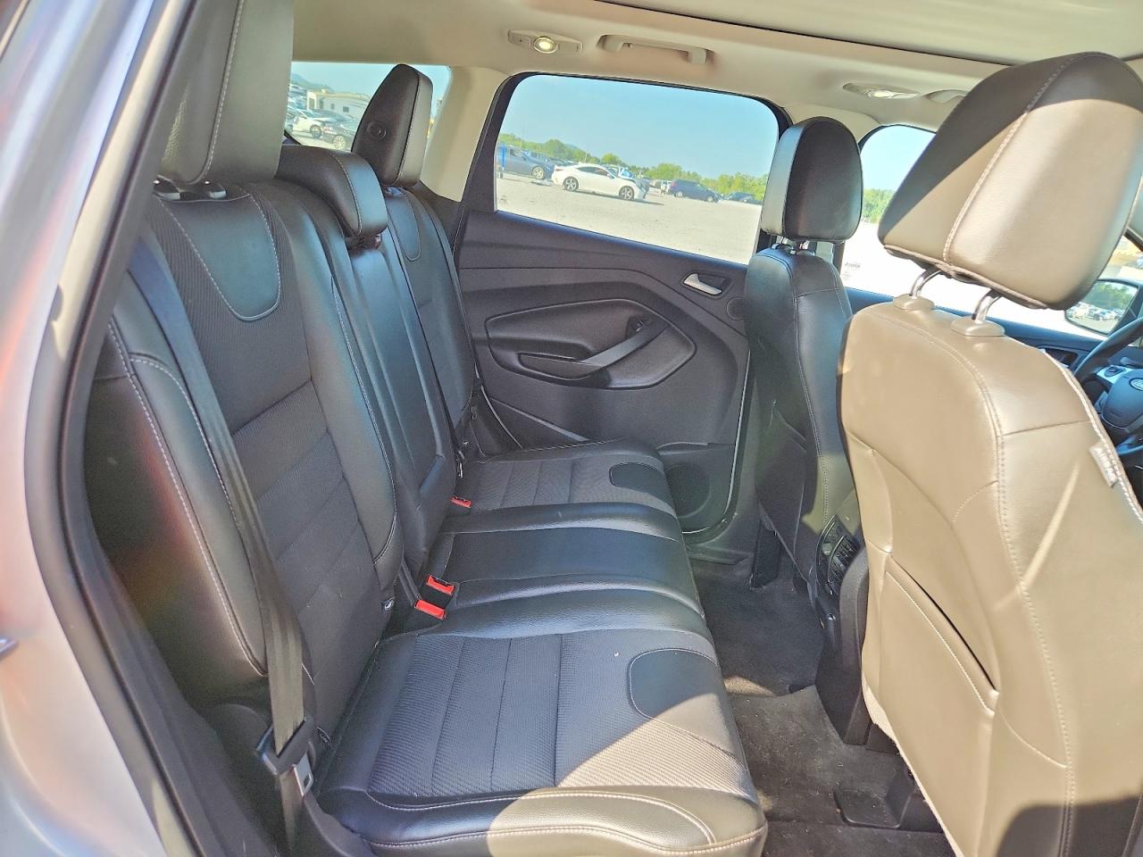 2013 Ford Escape Titanium Silver vin: 1FMCU9J90DUA57263