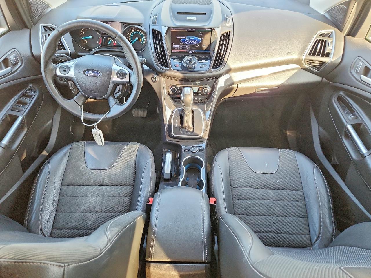 2013 Ford Escape Titanium Silver vin: 1FMCU9J90DUA57263
