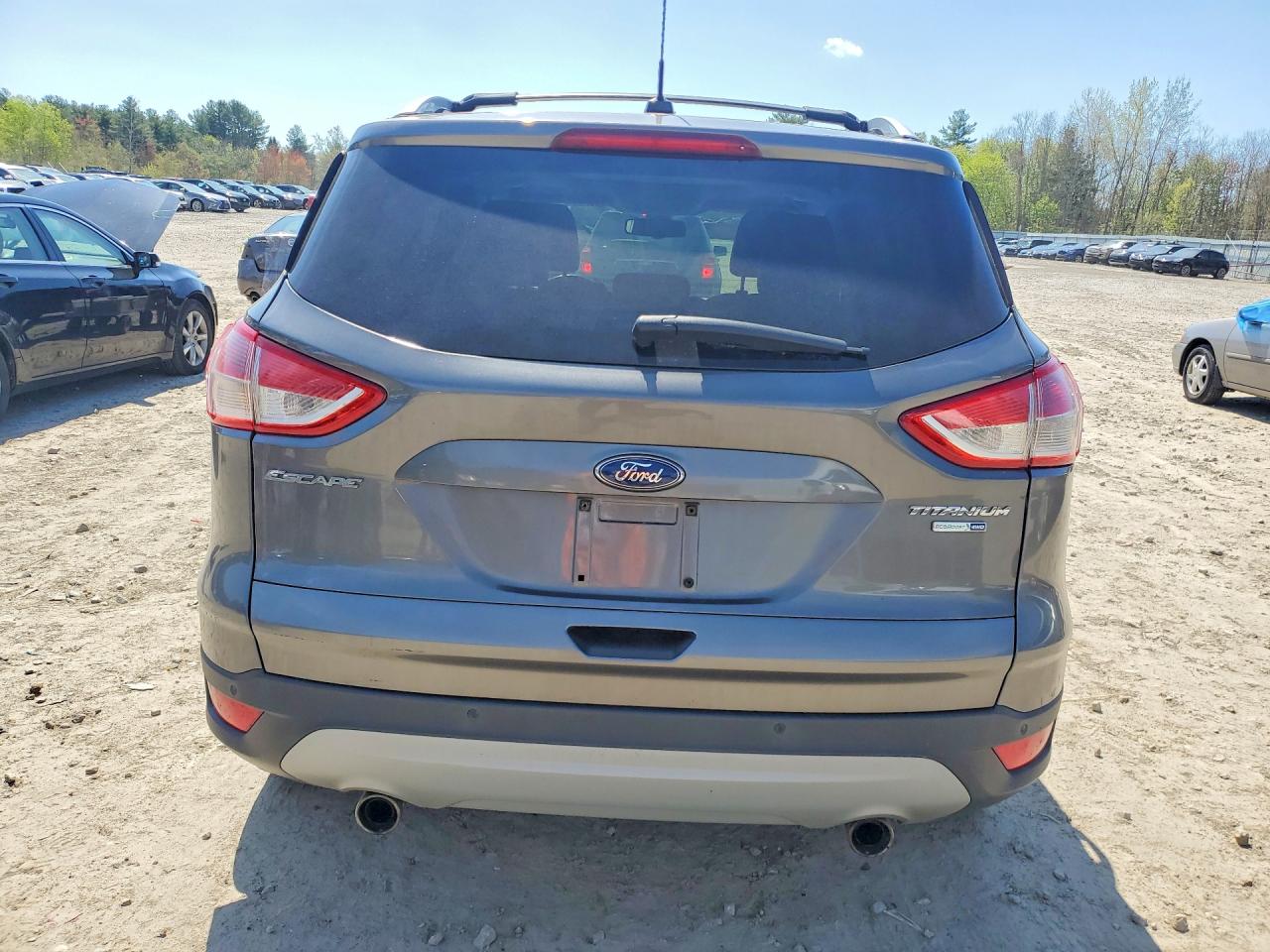 2013 Ford Escape Titanium Gray vin: 1FMCU9J90DUC18419