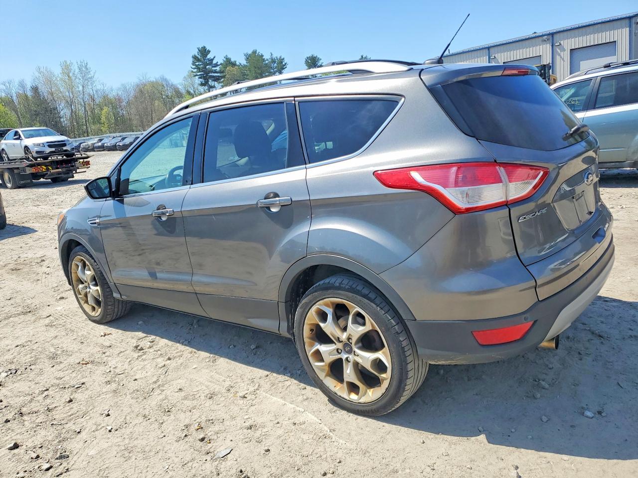 2013 Ford Escape Titanium Gray vin: 1FMCU9J90DUC18419
