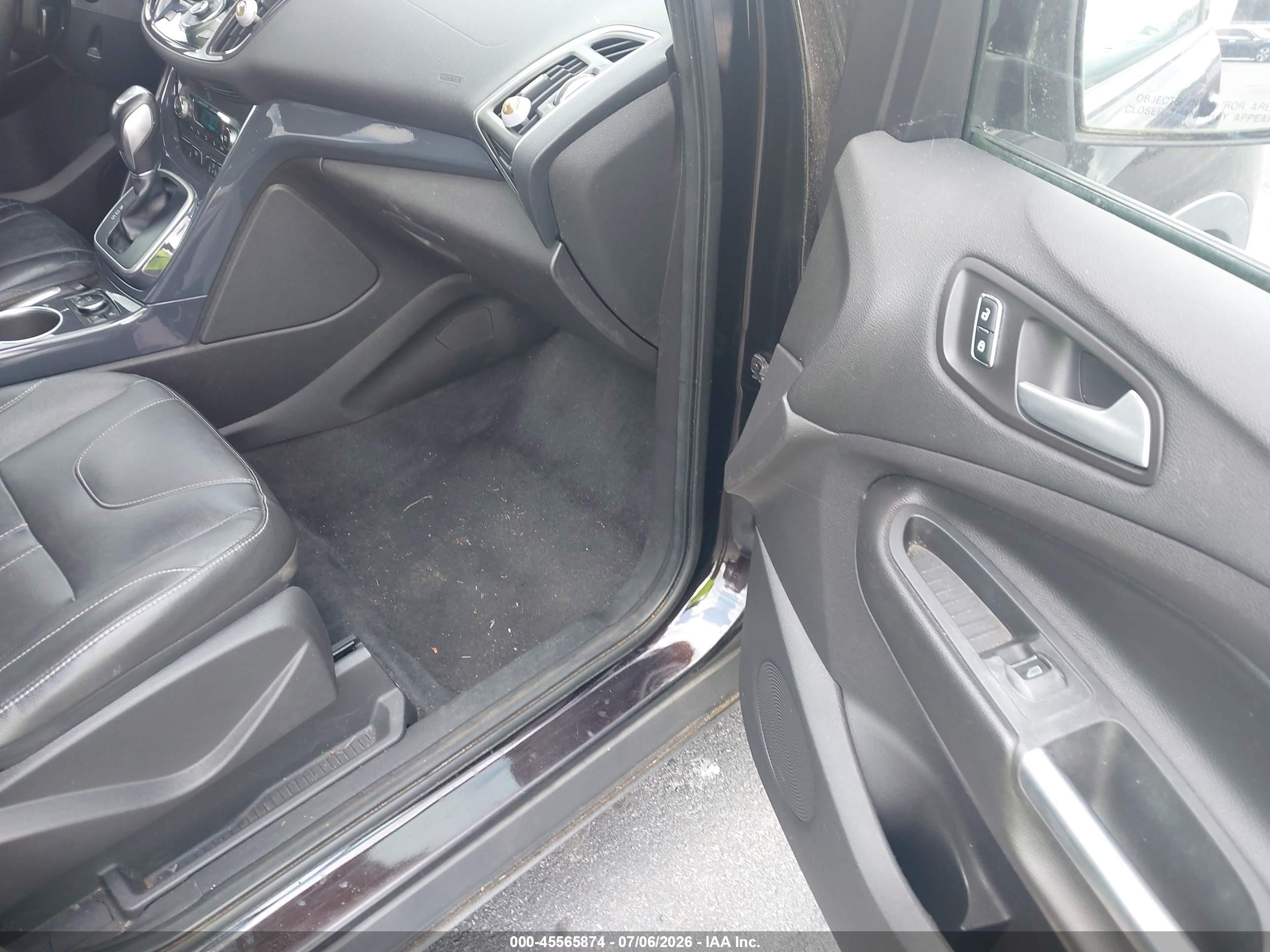 2013 Ford Escape Titanium Dark Brown vin: 1FMCU9J90DUC66535