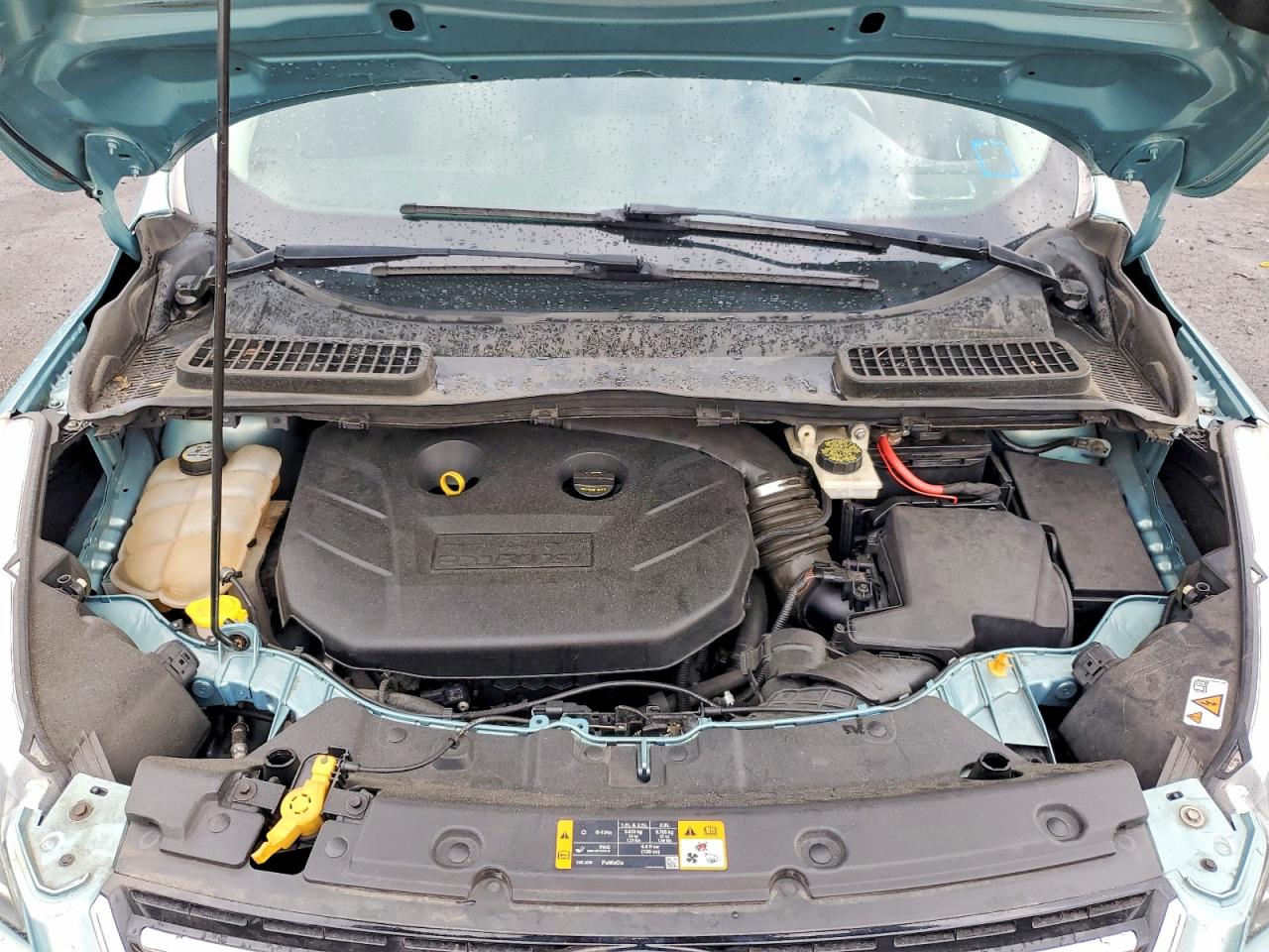 2013 Ford Escape Titanium Turquoise vin: 1FMCU9J90DUC82587